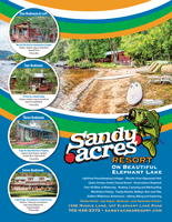 Sandy Acres Full Page Ad