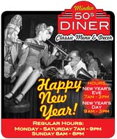 Minden 50s Diner Facebook Promo